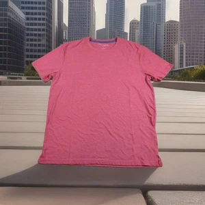 Lucky Brand Men's Large T-shirt Red Watermelon Color Excellent - Picture 1 of 21