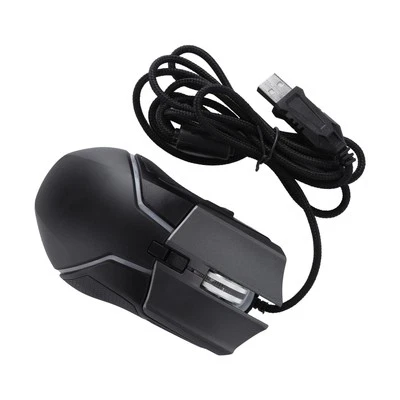 Gaming Mouse Adjustable DPI Mechanical Ergonomic RGB Lighting Wired Mice For Ga - Image 1 of 4
