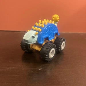 2014 Blaze and the Monster Machines Ankylosaurus Truck Blue Dinosaur - Picture 1 of 7