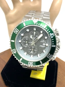Reloj Hombre Invicta 18908 Pro Diver Esfera Gris 50mm Bisel Verde Acero Inoxidable - Imagen 1 de 13