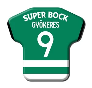 Calamita Magnete T-Shirt Calcio 2023/2024 Sporting CP 9 Victor Gyökeres - Foto 1 di 9