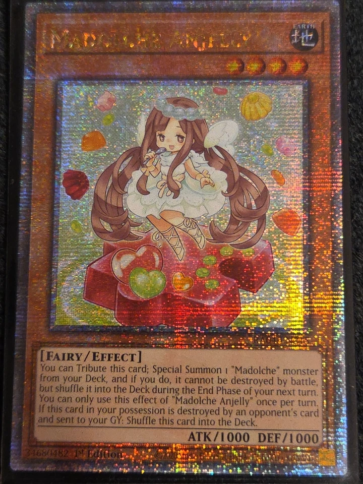Yu-Gi-Oh! Madolche Anjelly RA04-EN215 Quarter Century Near Mint 1st Edition - Image 1 of 1