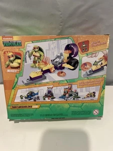 Mega Bloks TMNT Half-Shell Heroes Mikey Jet Cruiser New Sealed  - Picture 1 of 7