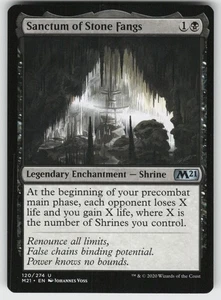 Sanctum of Stone Fangs U Core Set 2021 120 MTG - Bild 1 von 2