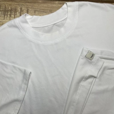 Vuori Energy T-Shirt Women XS White 4 Way Stretch Wicking Performance Minimalist - Image 1 of 4