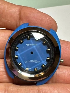 NEW OLD STOCK SANDOZ PVD S.S. WATCH CASE 34mm - Picture 1 of 5