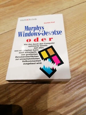 Murphys Windows-Gesetze - Markt & Technik - Joachim Graf - 1992 - Bild 1 von 3