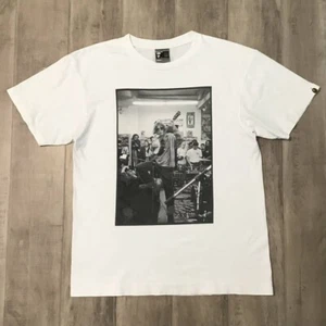 2002 BAPE × Shawn Mortensen BECK Photo T-Shirt NIGO White A Bathing Ape Size L - Bild 1 von 7
