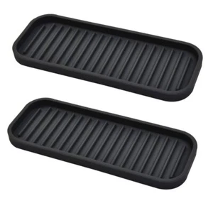 Silicone Sponge Holder Kitchen Sink Organizer Tray Dish Caddy Soap Dispenser Scr - Picture 1 of 6