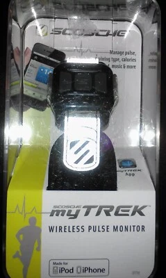 Scosche My Trek Wireless Pulse & Calorie Monitor for iPhone iPod MYTREK NEW IN B - Image 1 of 4