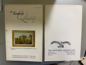 2 The Kennedy Quarterly August 1965 Galleries Inc. Miscellany Catalogs - Picture 1 of 2