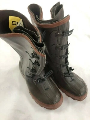 LaCrosse ~ 35802 ~ 5 buckle Rubber Overshoe/Galoshes - Image 1 of 4
