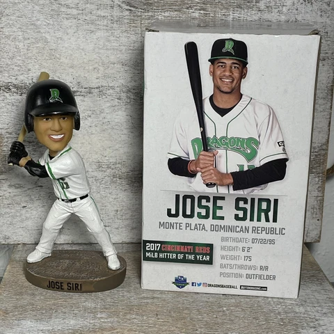 MiLB Dayton Dragons MLB Houston Astros Jose Siri Bobblehead 39 Game Streaks Cover