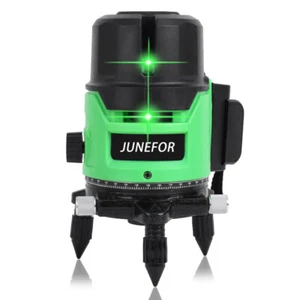 5 Lines Green Laser Level Self-leveling 360° Rotary Cross Line Measure Outdoor - Picture 1 of 10