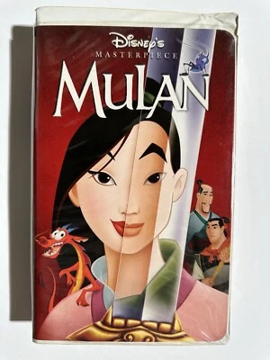 Mulan, 1999 VHS, 1st Home Video Release, TESTED, Works - Image 1 of 4
