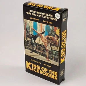 KING OF THE KICKBOXERS (VHS 1991) Martial Arts Karate-Billy Blanks - Picture 1 of 7