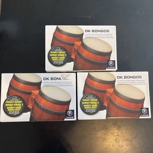 3 Nintendo Donkey Kong Bongos Drum - NEW in Original Box (game Sold Separately) - Picture 1 of 4