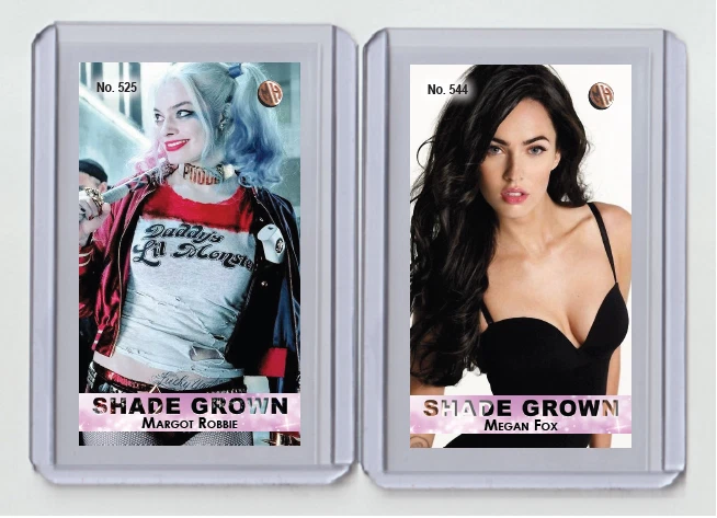 Megan Fox rare MH Shade Grown #'d x/3 Tobacco card no. 544 - Image 1 of 1