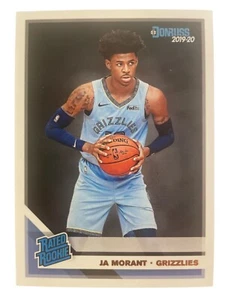 2019-20 Donruss Rated Rookie Ja Morant Rookie Card RC #202 Grizzlies - Picture 1 of 2