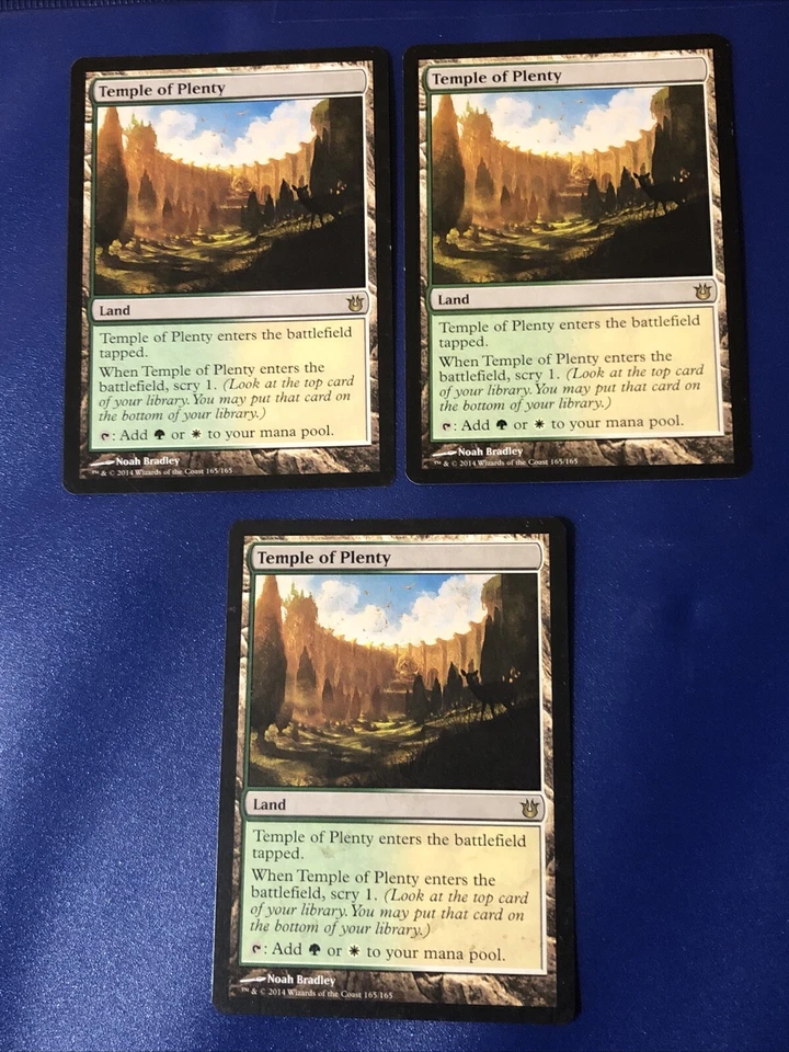 Temple Of Plenty X3 Born Of The Gods LP Condition See Front/back Pics - Image 1 of 4