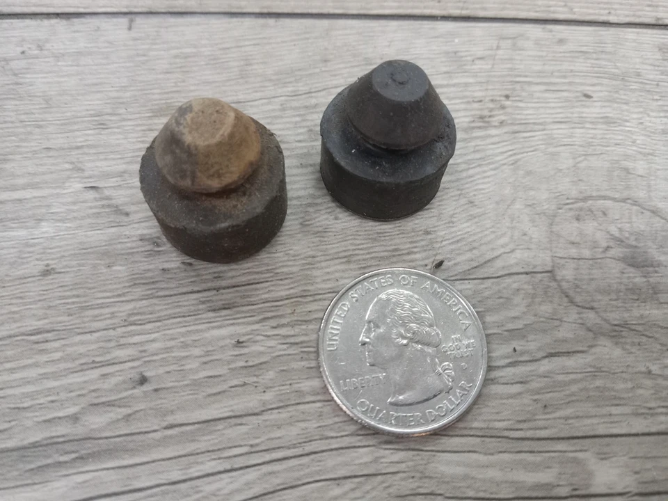 Yamaha TRI-Z 250 1985 1986 botones de goma ytz250 OEM original Foto 1 de 1