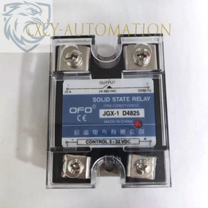 JGX-1 D4825 25A 480V DC Eléctrico Monofásico Estado Sólido Relé Control AC 1PC - Imagen 1 de 1
