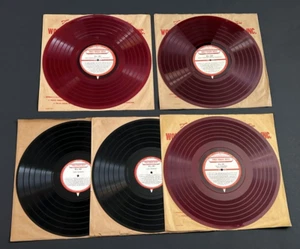 5 Hank Thompson 16" World Program Radio Transcription Discs Blackwood Brothers - Picture 1 of 16