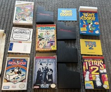 NES Nintendo Game Box Only LOT Games Sleeves Flintstones RARE Yoshi Tetris More
