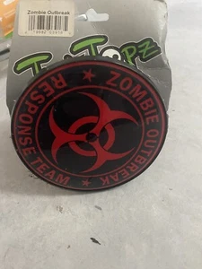 Tow Hitch Receiver Cover Plug - TRIKTOPZ - 2 inch - ZOMBIE Apocalypse - Picture 1 of 5