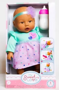 MY SWEET LOVE Baby Doll and Unicorn PAJAMA Gift Set Ready to Gift! - NEW - Picture 1 of 12