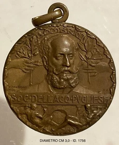 SOCIETA' DELL'ACQUEDOTTO PUGLIESE MED. GRANDE GALLERIA DELL'APPENNINO 1906-1913 - Picture 1 of 6