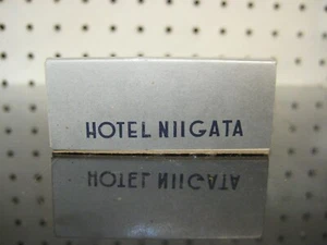 Caja de fósforos SSS Hotel Niigata Japón años 60 sin fósforos - Imagen 1 de 6