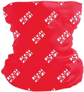 LUCKY CRAFT LC Pop Neck Gaiter - Red & White (One Size) - Picture 1 of 4