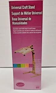 Frank A. Edmunds 6111 Universal Wooden Craft Stand Adjustable Scroll Frame New - Picture 1 of 10