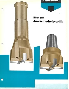 Equipment Brochure - Sandvik Coromant - Bits Down-The-Hole Drills c1961 (E7832) - Picture 1 of 1