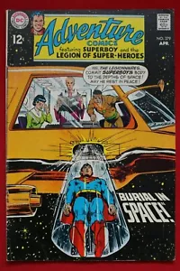 Adventure Comics Vol 1 Numero #379 Legione dei Supereroi Superboy Neal Adams '69 - Foto 1 di 10
