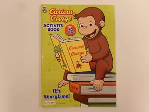 PBS Kids Curious George Coloring Book Story Ages 3+ Activity Book By Bendon c - Imagen 1 de 3