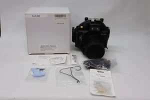 Olympus OMD EM5 e obiettivo 12-50 mm 40 m custodia impermeabile fotocamera subacquea - Foto 1 di 14