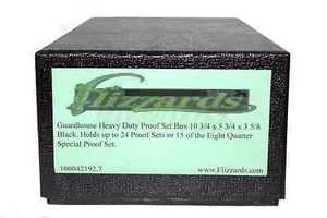 Black Heavy Duty Storage Box for US Proof Sets, 10 3/4x5 3/4x3 5/8 Guardhouse - Picture 1 of 4