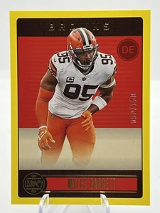 2023 Legacy Football Myles Garrett #23 Yellow Parallel /150 Cleveland Browns - Picture 1 of 2