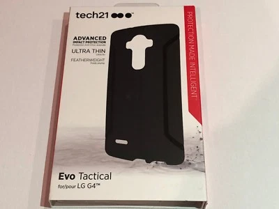 Tech21 Ultra Thin EVO Tactical Case for LG G4 - Black / T21-4467 - Image 1 of 4
