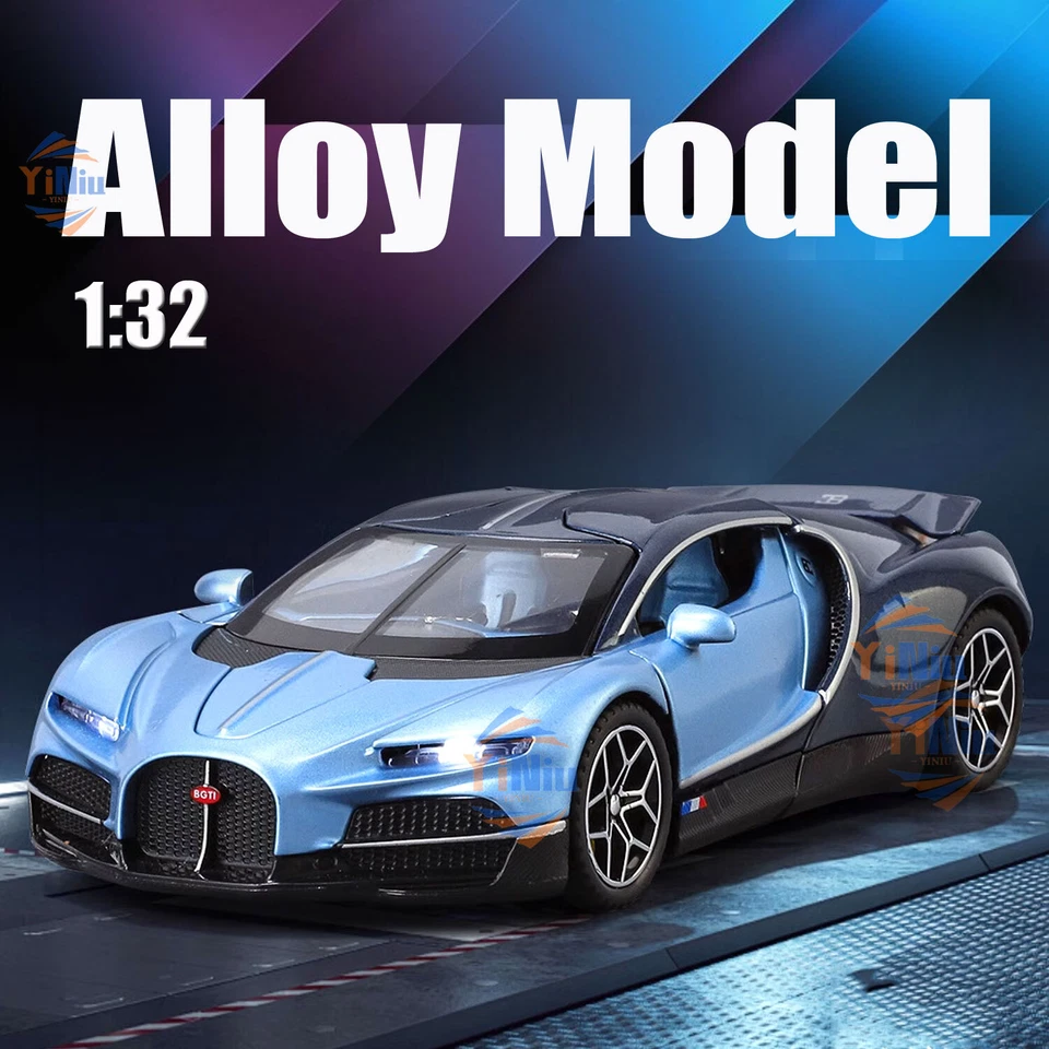 EN 1:32 Bugatti Tourbillon - Alloy Hypercar Model, Diecast Collector Edition - Image 1 of 4