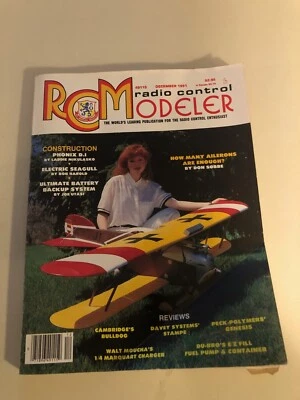 RC Modeler Magazine December 1991 Radio Control Foto 1 de 2