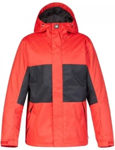 2023 Neu mit Etikett DC Defy Snowboardjacke für Herren $ 200 M Racing rot isoliert Schnee - Bild 1 von 6