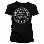 Officially Licensed Get Your Kicks On Route 66 Women's T-Shirt S-XXL Sizes
