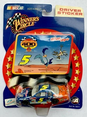 02 NASCAR Winners Circle 15851 Terry Labonte #5 Looney Tunes Driver Sticker 1:64 - Image 1 of 2