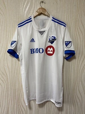 MONTREAL IMPACT 2017 2018 AWAY FOOTBALL SHIRT SOCCER JERSEY ADIDAS AY6905 sz XL - Image 1 of 4