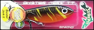 STRIKE PRO BUSTER JERK II hundimiento 12 cm. 37 g, color llama nocturna - Imagen 1 de 1