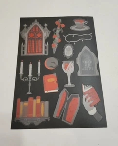 FAIRYLOOT GOTHIC STICKERBOGEN ERNTE WAS DU SÄST AUGUST 2023 - Bild 1 von 2