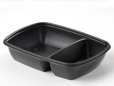 Sabert Fastpac 2 Comp. Container+Lid 900ml Pack of 75 HOT78229 - Image 1 of 4